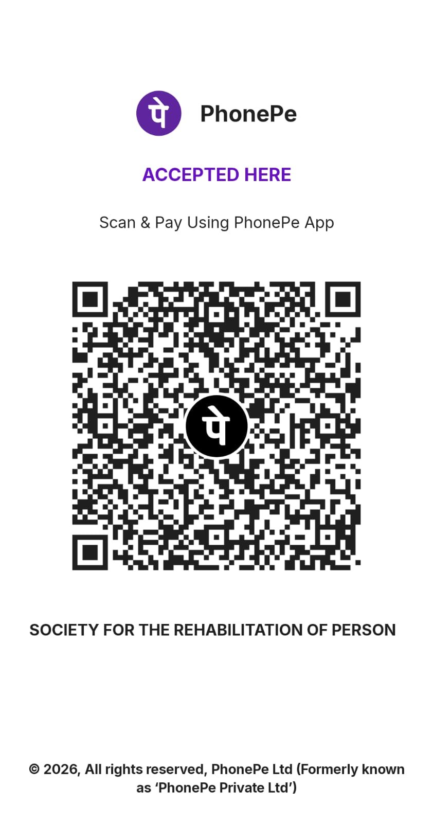 PhonePe QR